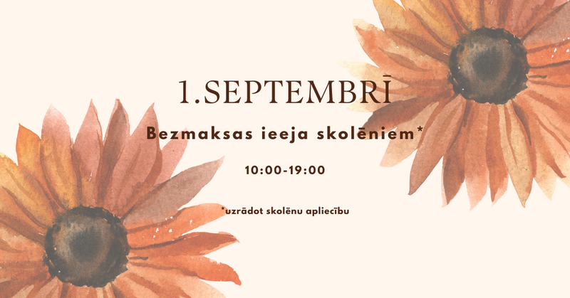 Zinību dienā skolēniem ieeja Botāniskajā dārzā bez maksas