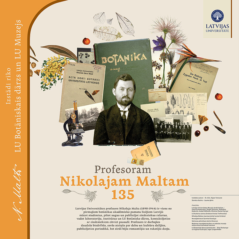 Botānikas profesoru Nikolaju Maltu atceroties