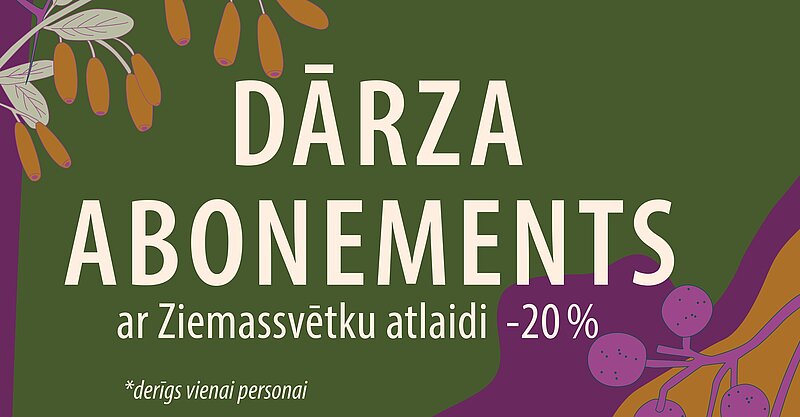 Ziemassvētkos dāvini 365 dienas augu pasaulē