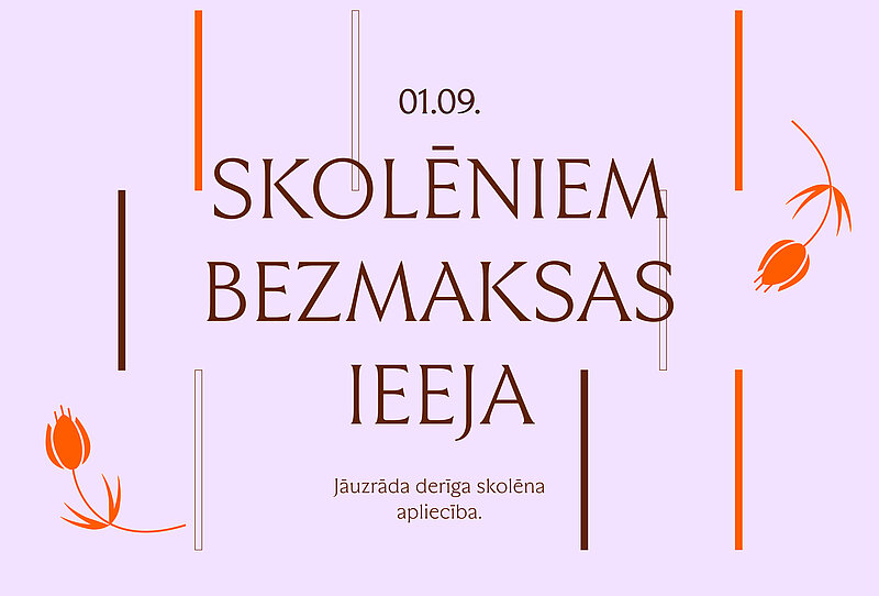 Sveiciens skolēniem Zinību dienā